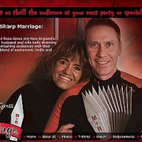 One Sharp Marriage, Knife Throwing Couple
