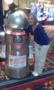 Me and my talking Robot friend