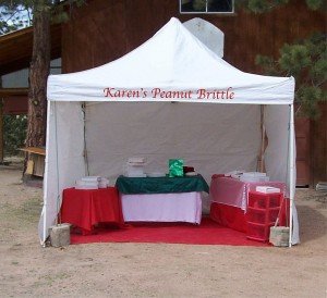 My Peanut Brittle Booth