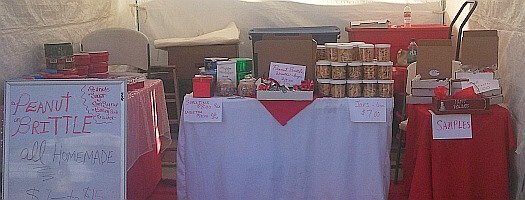 Peanut Brittle Candy Booth