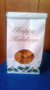 Peanut Brittle m Holiday Bags