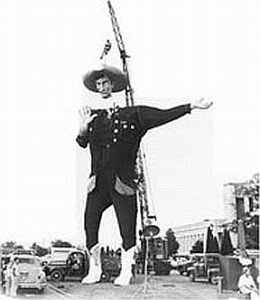 an older Big Tex, from the State Fair of Texas