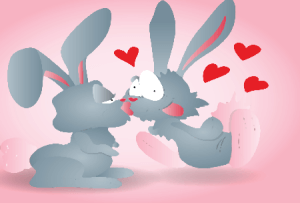 Valentine Day Rabbits