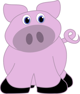 One cute Farm Piggy