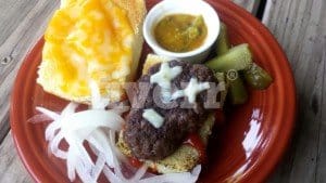 Shrunken Head Burger