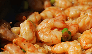 Grilled shrimp