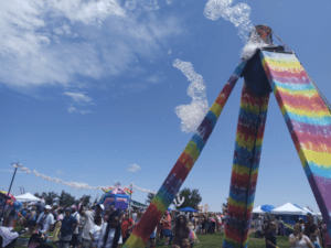 The Bubble Tower:A Unique Attraction at the Unicorn Festival