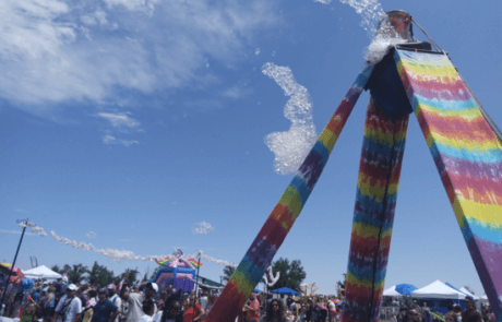 The Bubble Tower:A Unique Attraction at the Unicorn Festival