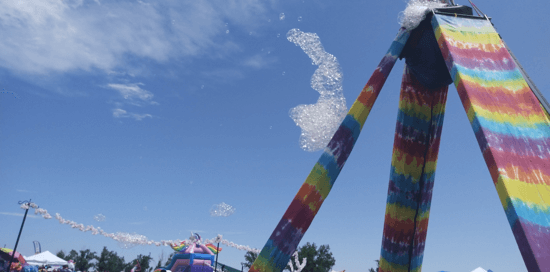 The Bubble Tower:A Unique Attraction at the Unicorn Festival