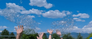 Get the Bubbles from the Bubble Tower