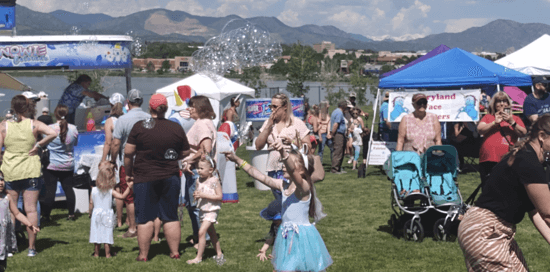 Kids Chasing Bubbles Best Time to Visit a County Fair for Fewer Crowds and More Fun