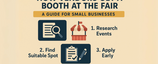 How Vendors Get a Booth at the Fair: A Guide for Small Businesses