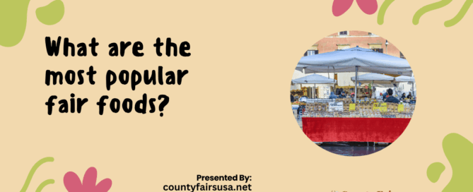 What are the most popular fair foods?