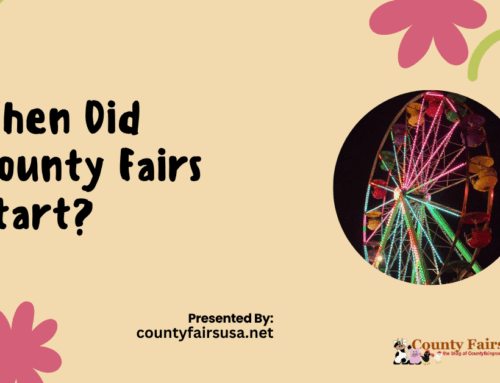 When Did County Fairs Start?
