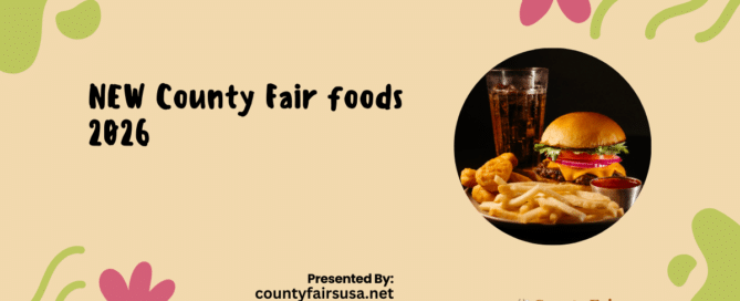 NEW County Fair foods 2026
