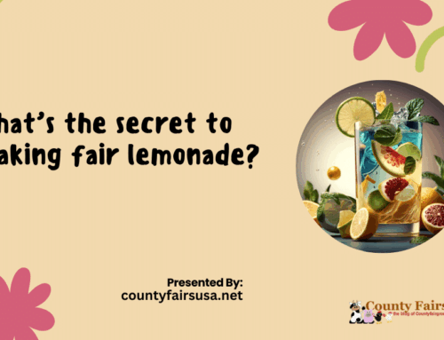 What’s the secret to making fair lemonade?