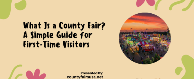What is a county fair simple guide for first-time visitors title graphic